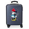 Cabin suitcase Rigid minnie 55cm rock dots blue