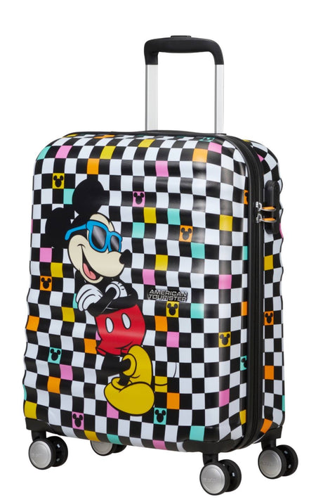 AMERICAN TOURISTER Cabin suitcase Mickey Check 55cm