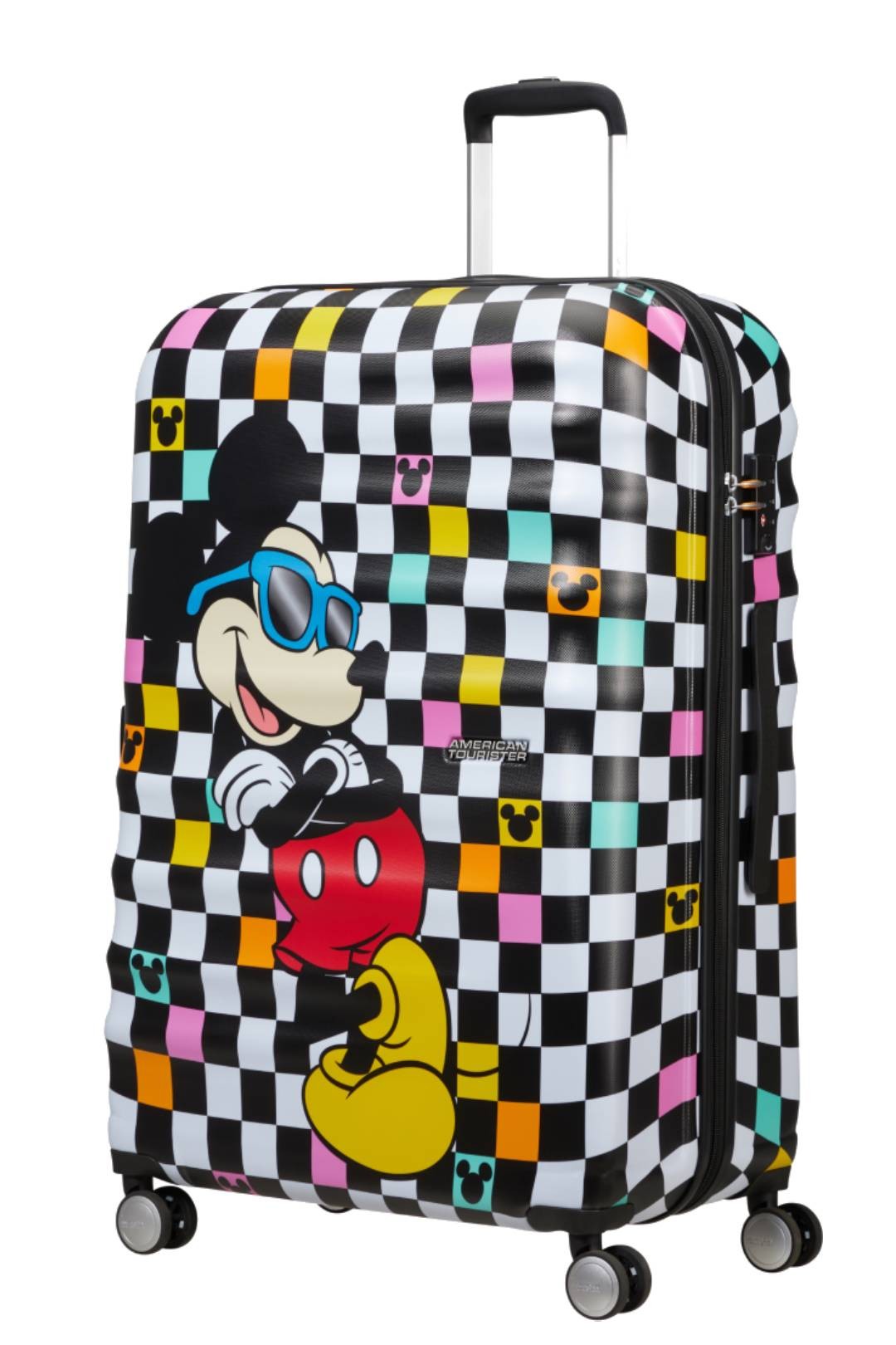 AMERICAN TOURISTER Large Mickey Check 77cm suitcase