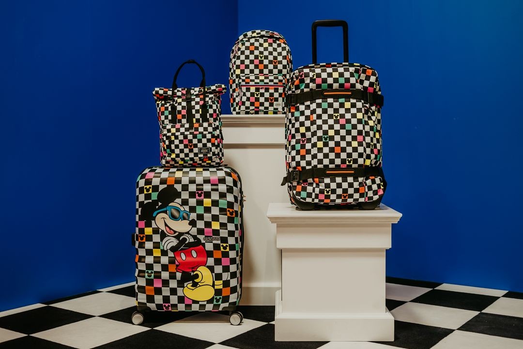 AMERICAN TOURISTER MALETA DE CABINA MICKEY CHECK 55CM