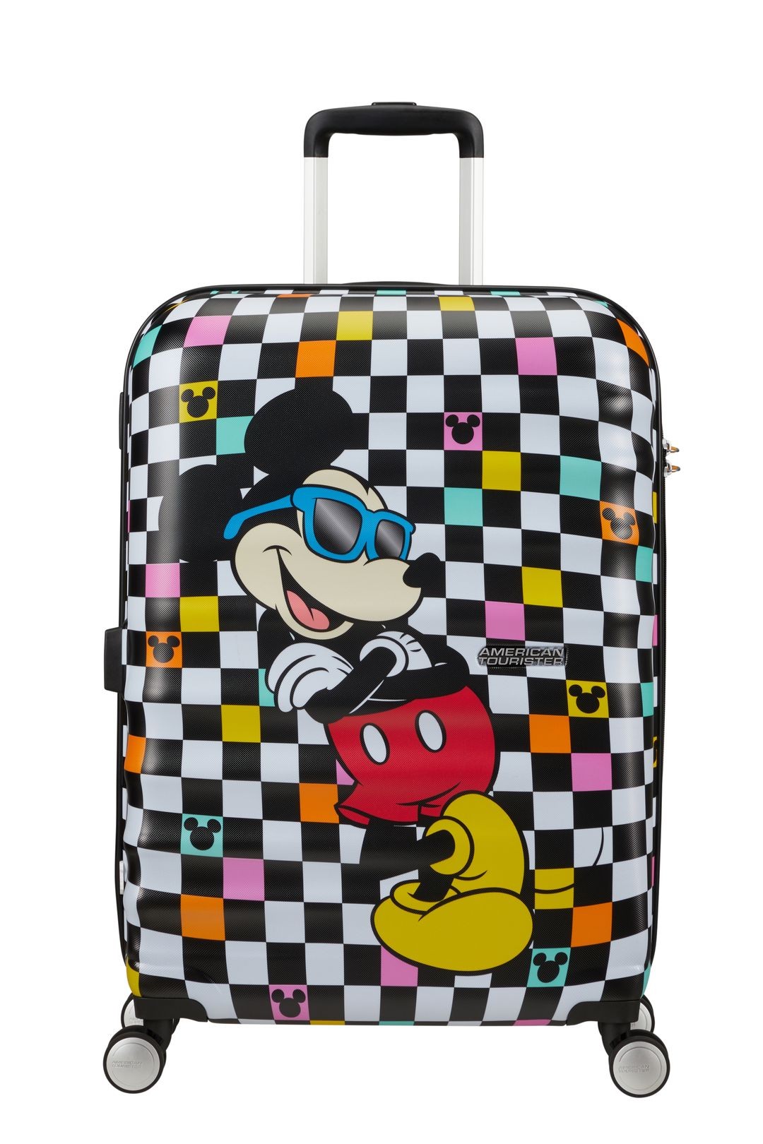 AMERICAN TOURISTER Mickey Check 67cm median suitcase