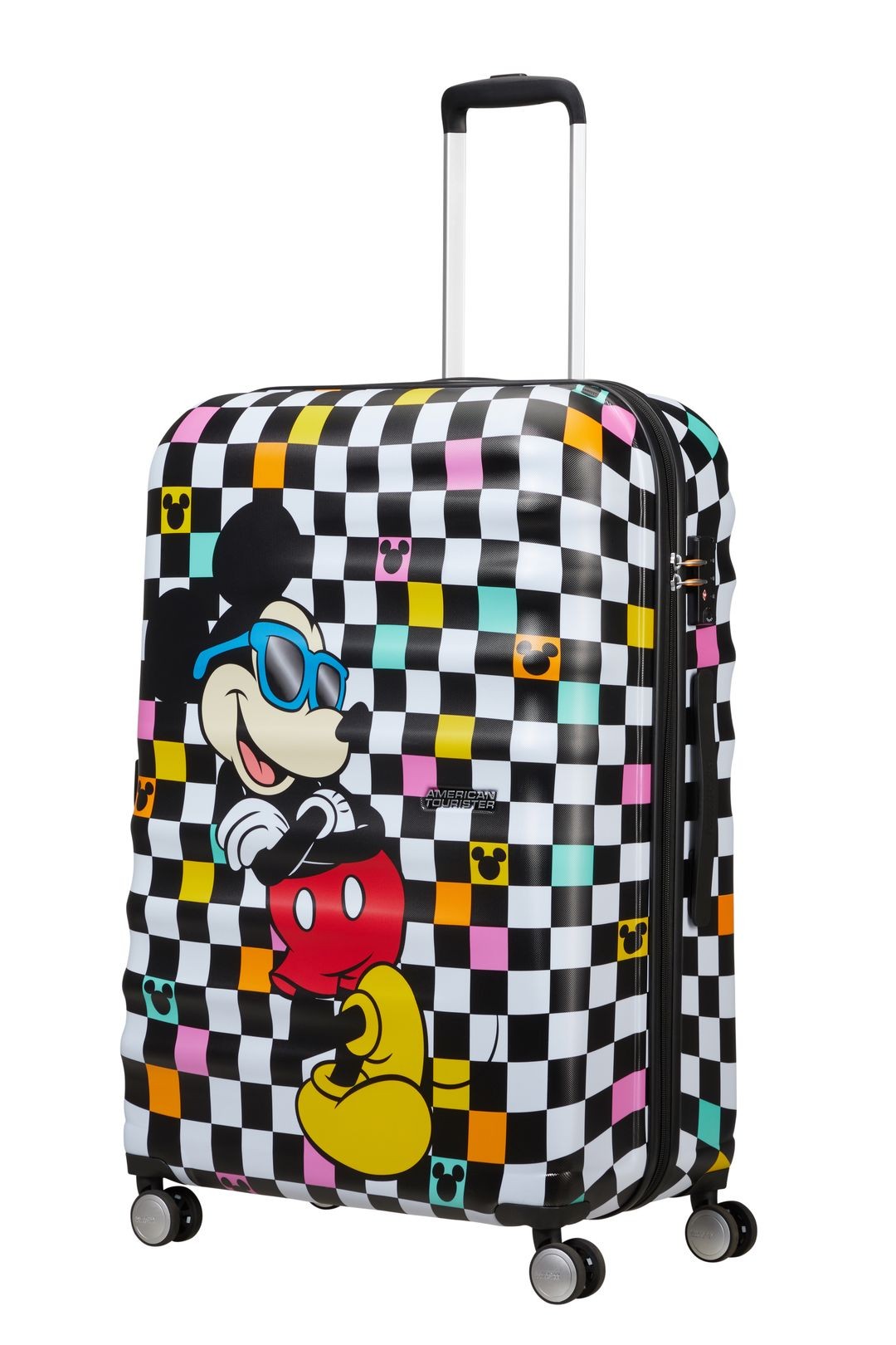 AMERICAN TOURISTER Large Mickey Check 77cm suitcase