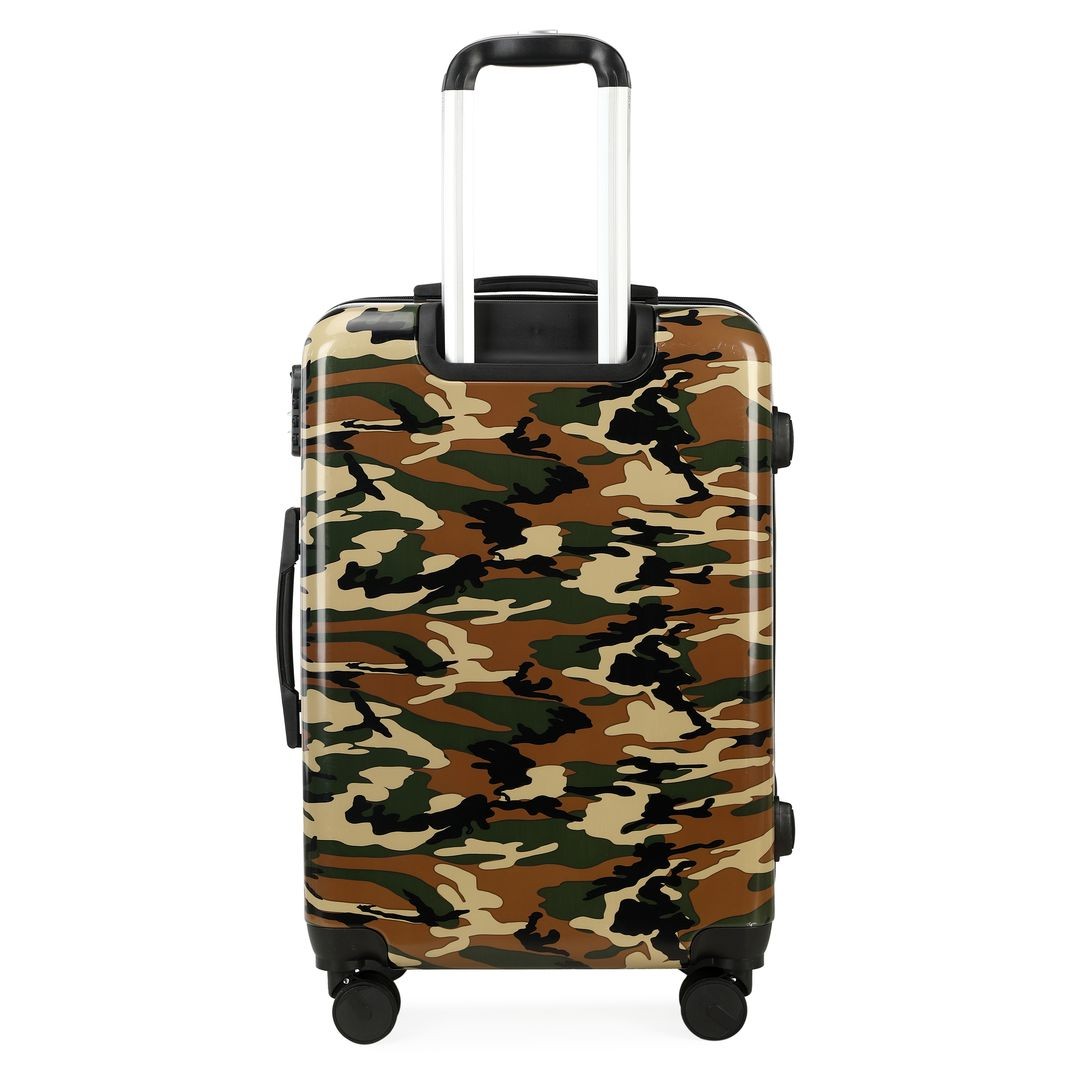 GREENWICH Small travel suitcase 55cm camouflage