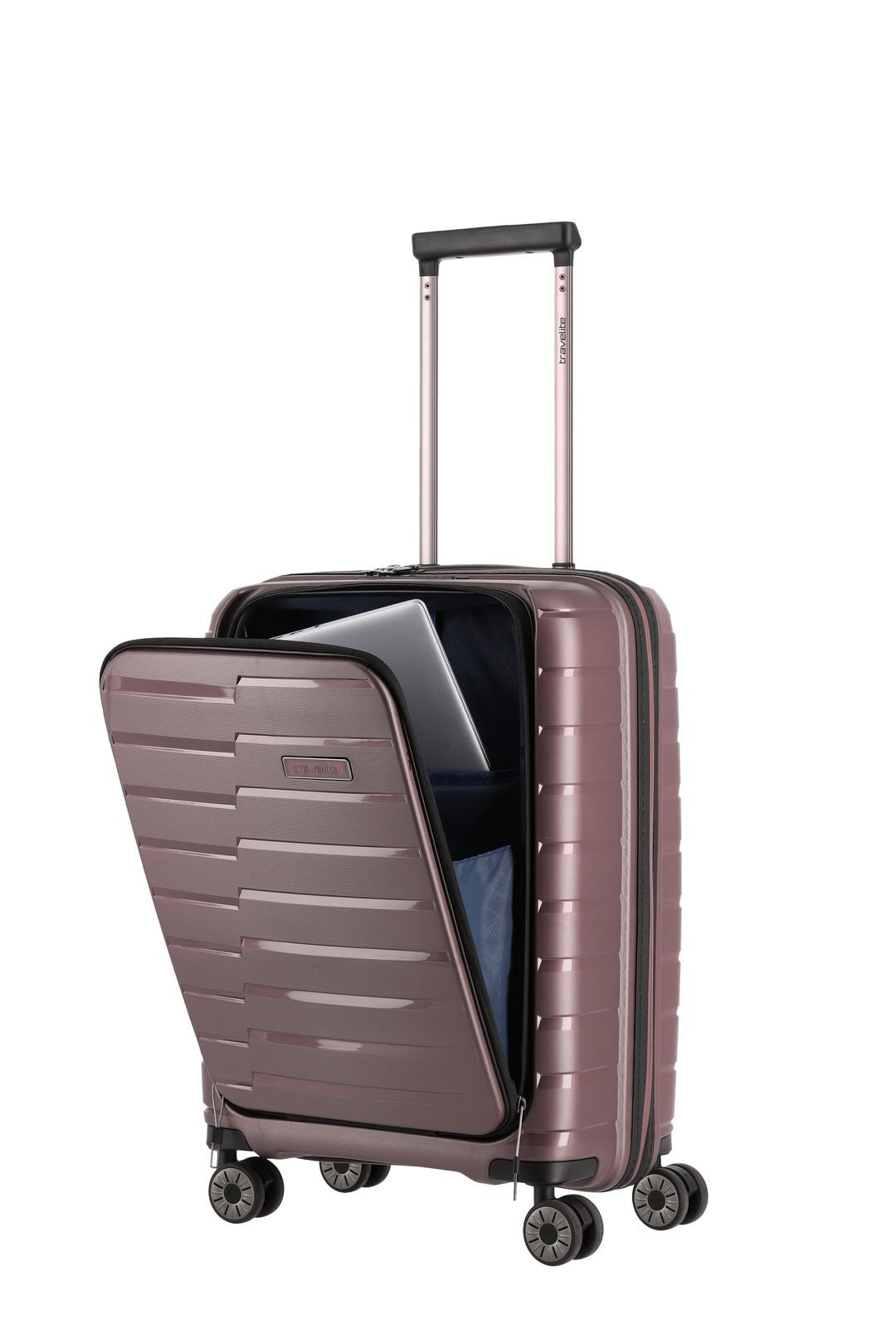 Cabin suitcase With PC compartment -TRAVELITE - Anthacite Air Base