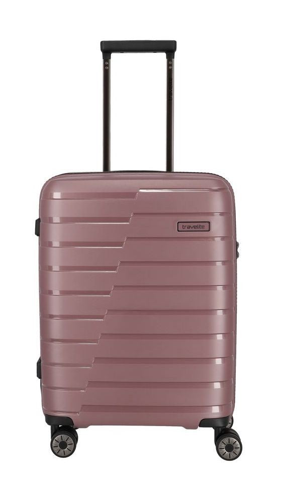 Rigid suitcase set TRAVELITE - Anthacite Air Base