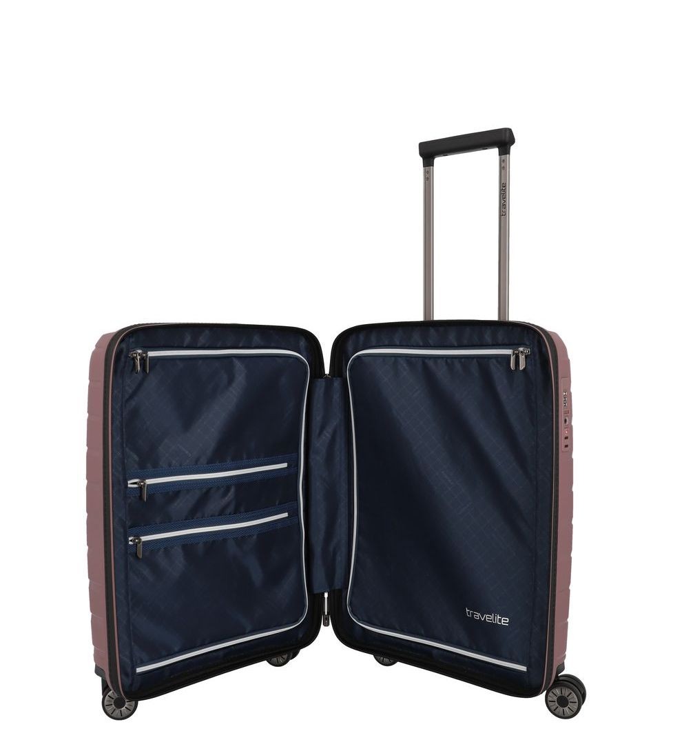 Rigid suitcase set TRAVELITE - Anthacite Air Base