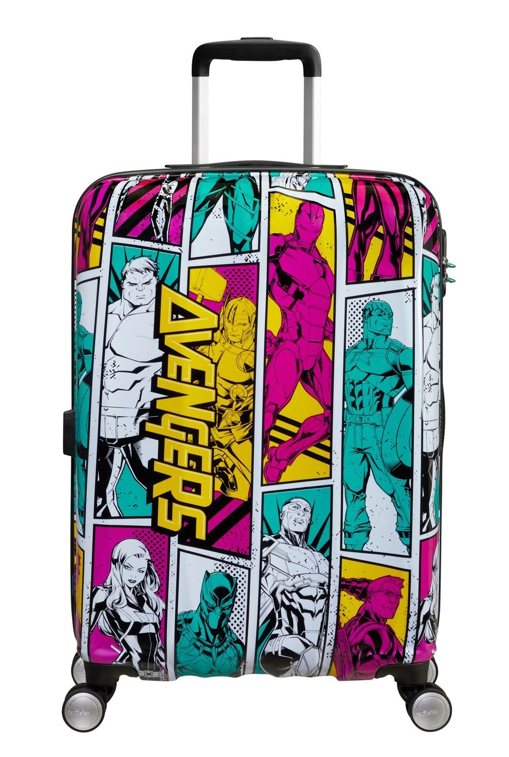 AMERICAN TOURISTER Medium Avengers suitcase MARVEL  Pop Art 65cm