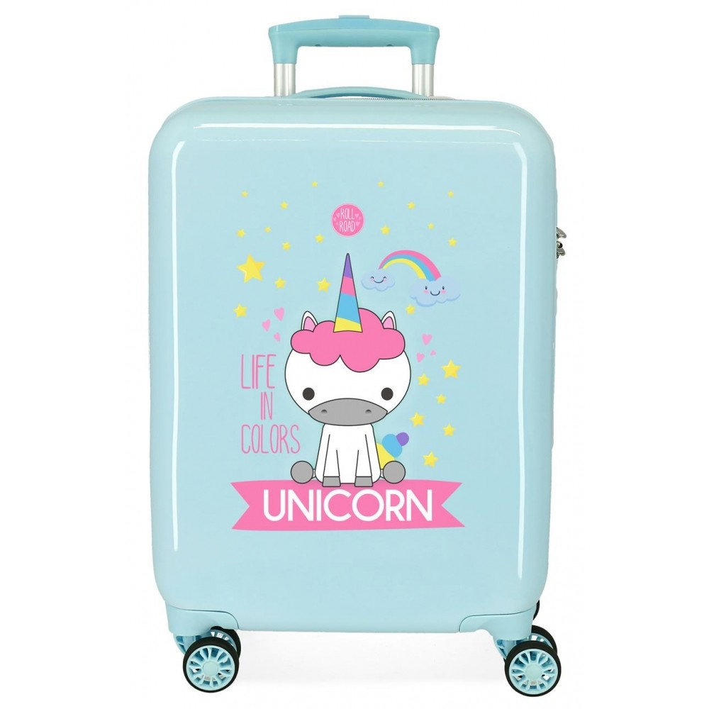 Cabin suitcase rigid little me unicorn