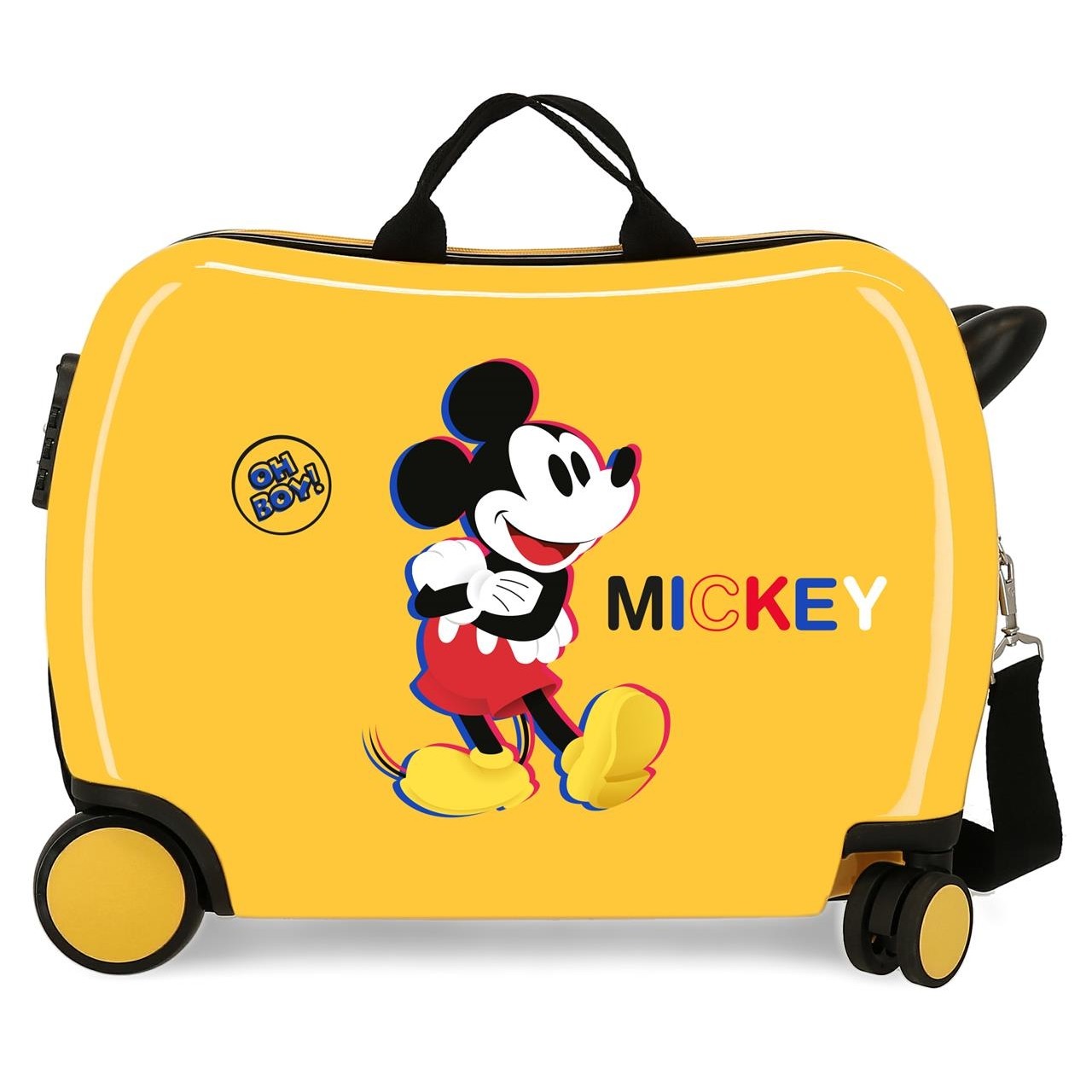 Mickey 3D Infant Maleta 2 multidirectional wheels