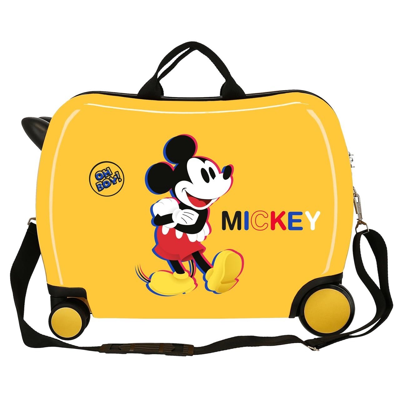 Mickey 3D Infant Maleta 2 multidirectional wheels