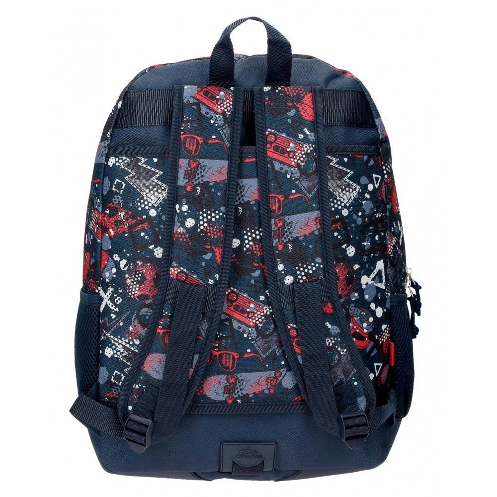 School Backpack Free Time Adaptable Two compartment 46 cm