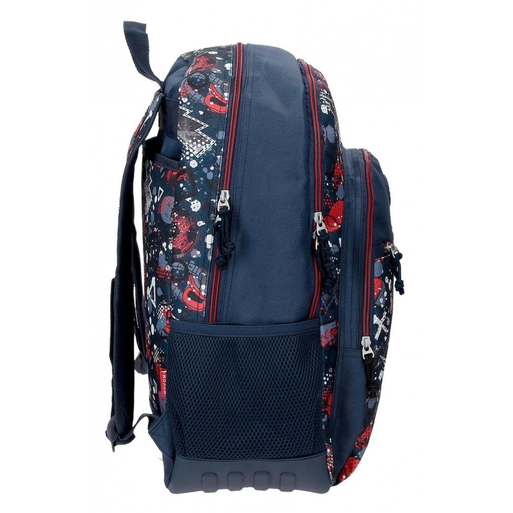 School Backpack Free Time Adaptable Two compartment 46 cm