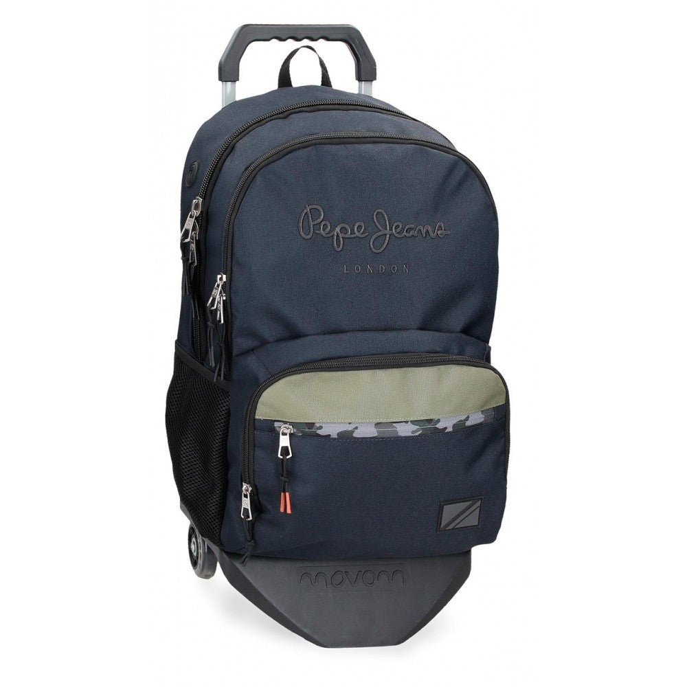 Backpack Pepe Jeans Cromwell two 45 cm compartments with car