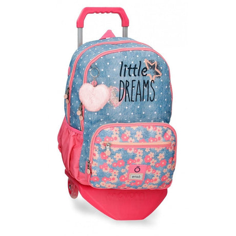 Backpack Little Dreams Double compartment with car