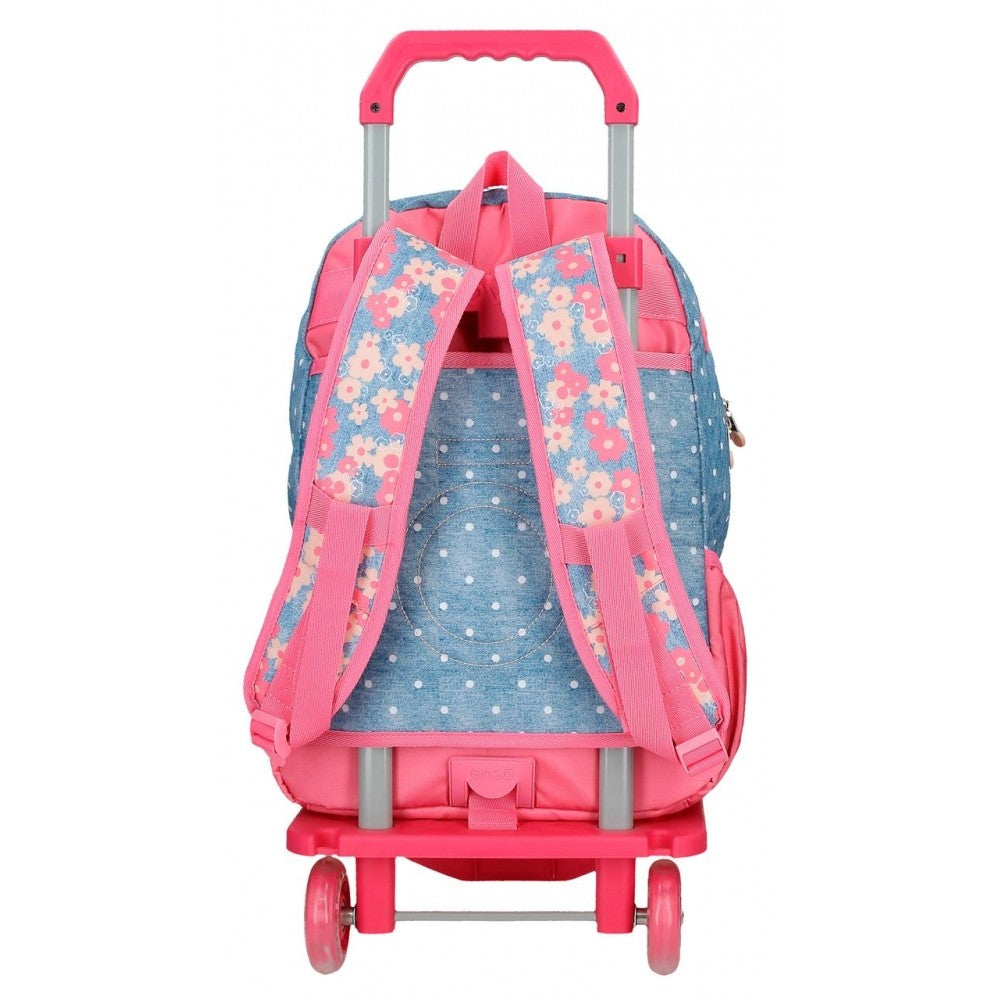 Backpack Little Dreams Double compartment with car