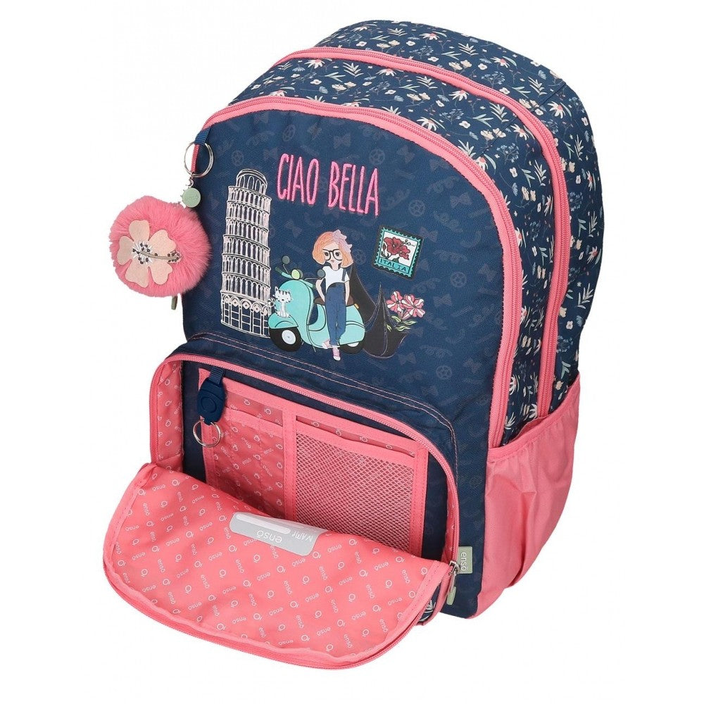 Double compartment's ciao ciao backpack