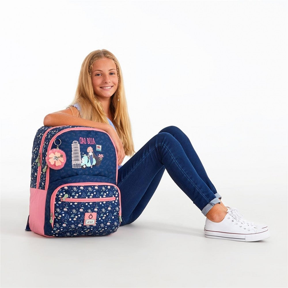 Double compartment's ciao ciao backpack