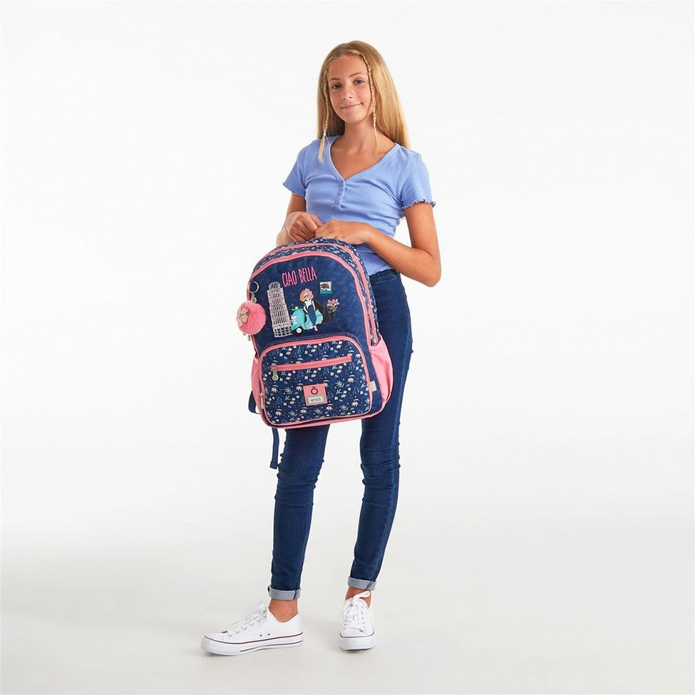 Double compartment's ciao ciao backpack