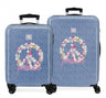 Roll Road Peace Suitcases 55 - 68 cm