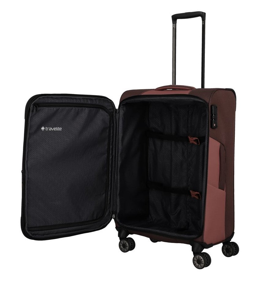 TRAVELITE Extensible soft suitcase VIIA - 67cm