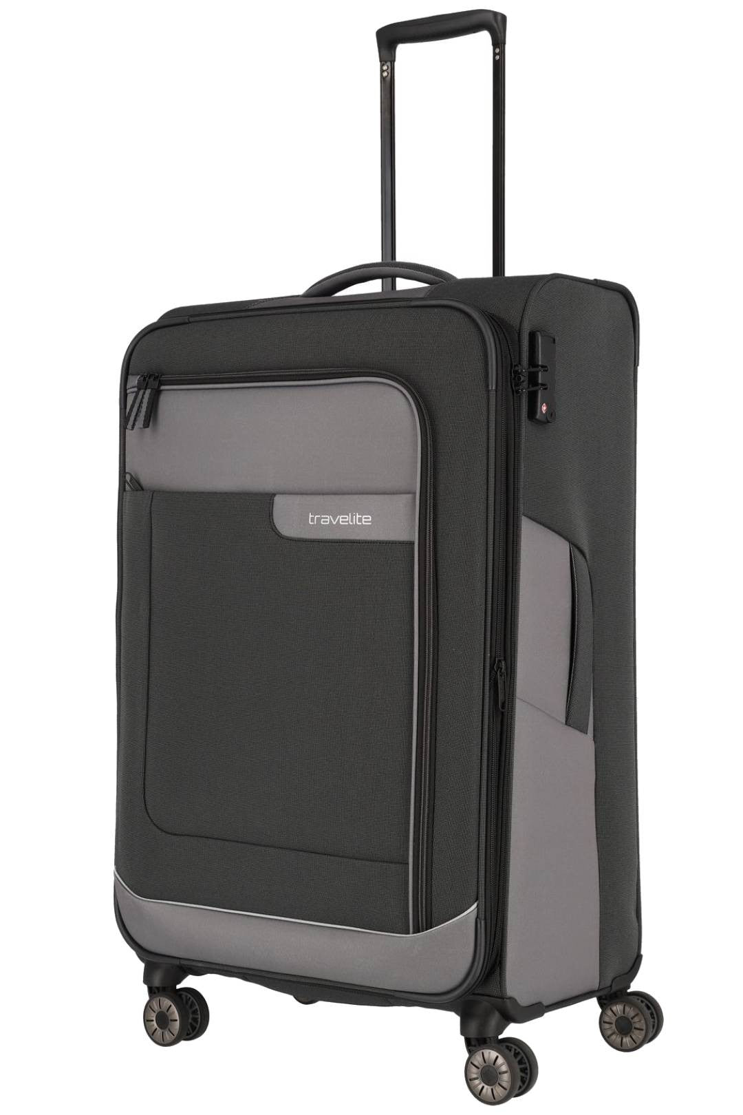 TRAVELITE Extensible soft suitcase VIIA - 77cm