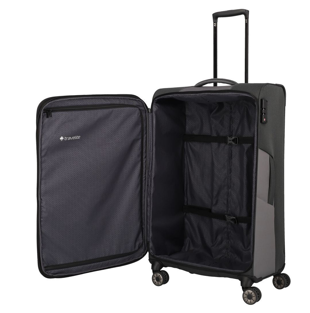 TRAVELITE Extensible soft suitcase VIIA - 77cm