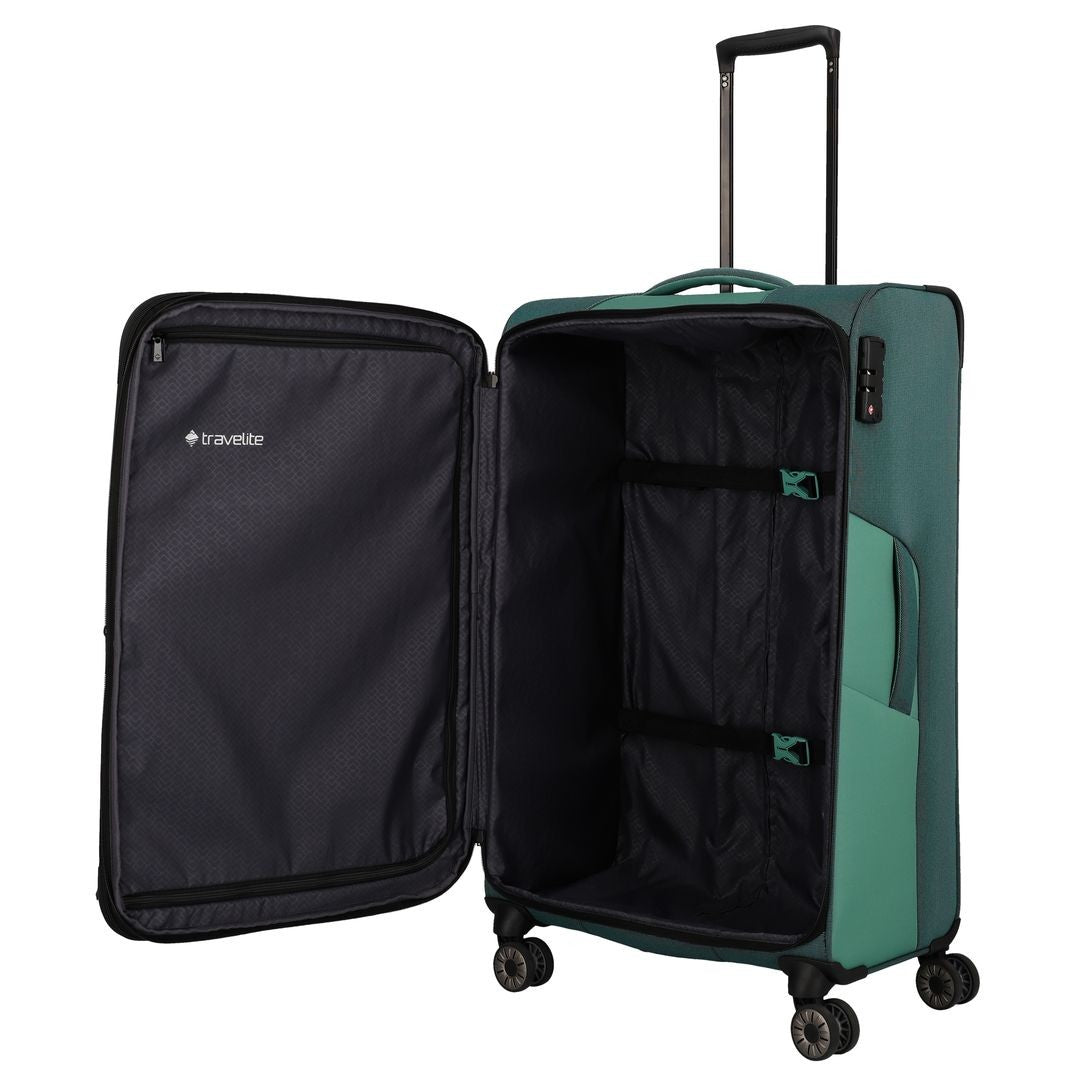 TRAVELITE Extensible soft suitcase VIIA - 77cm