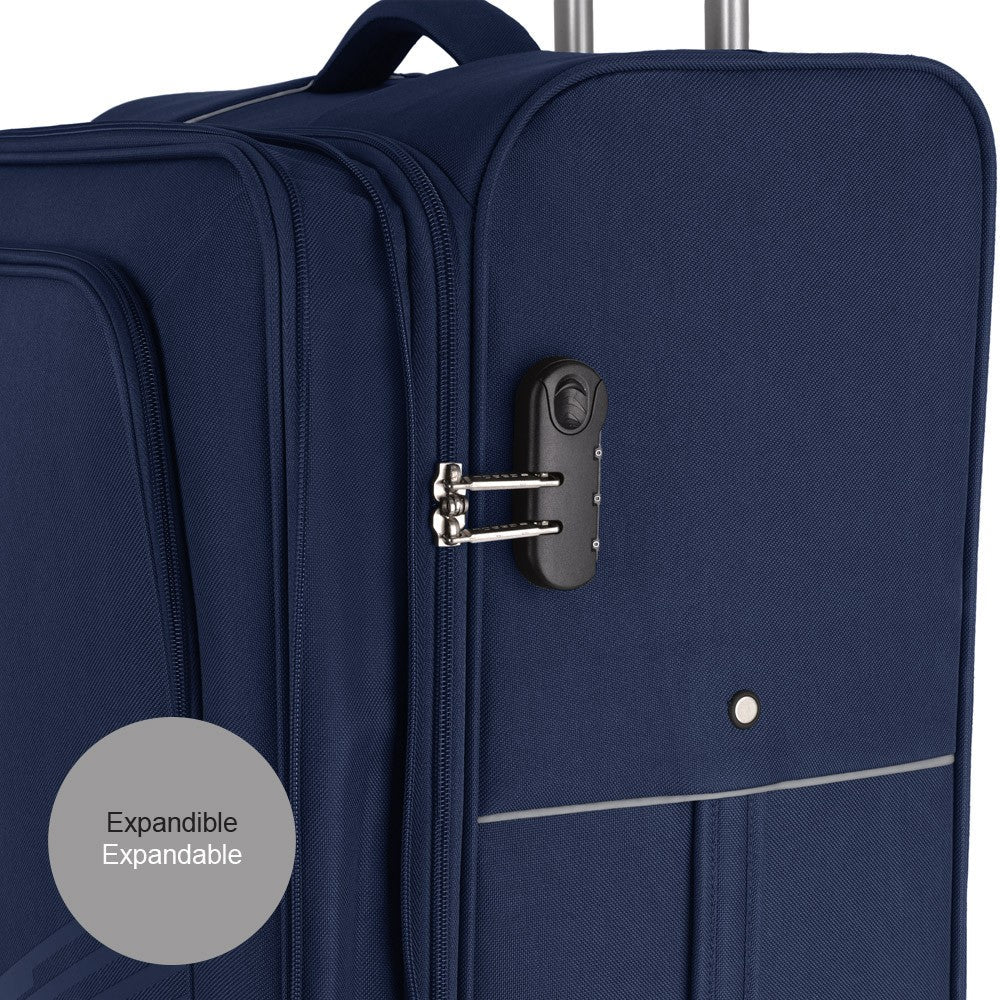 Soft extensible median suitcase lisboa Gabol