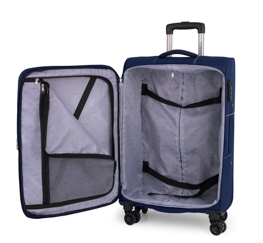 Soft extensible median suitcase lisboa Gabol