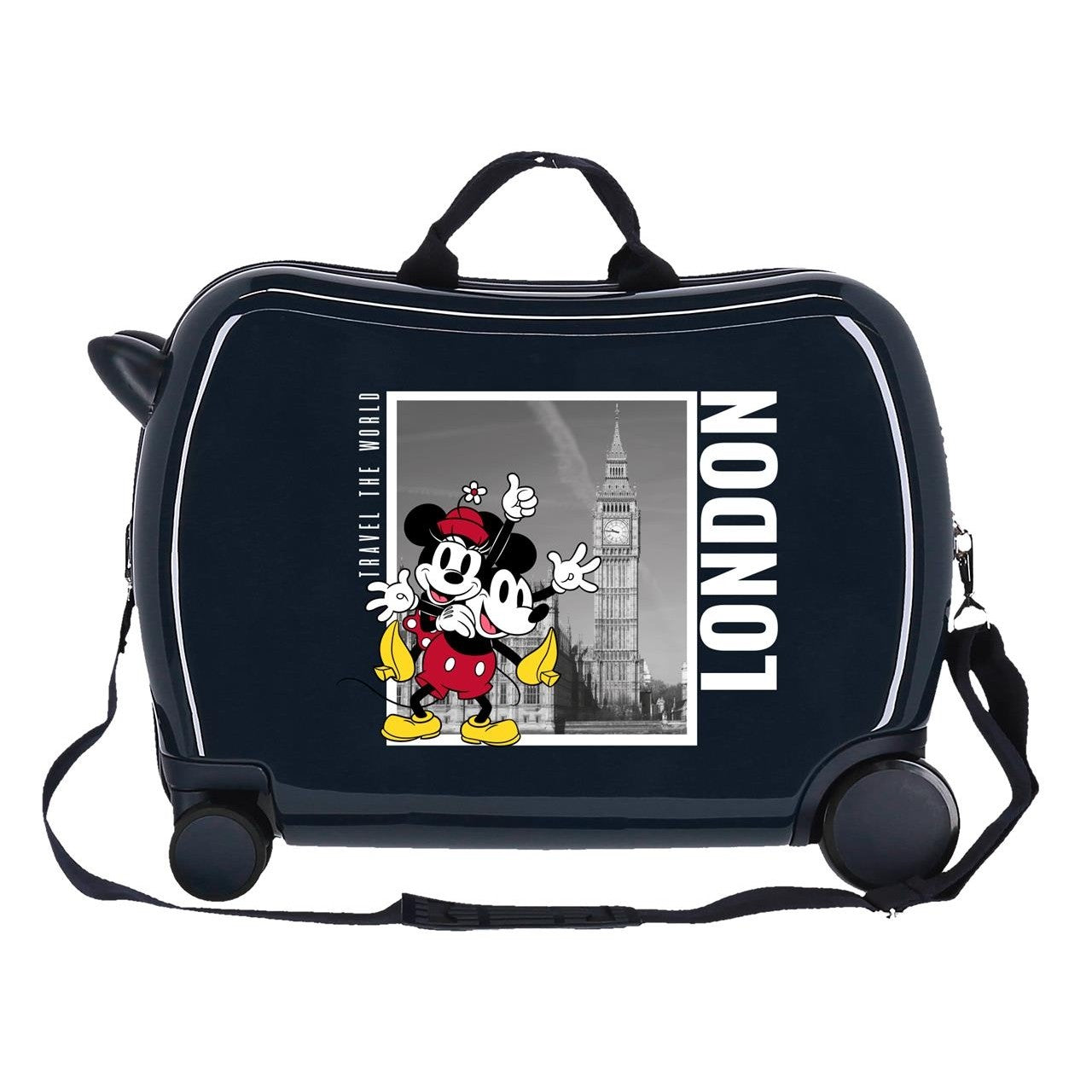 Mickey and Minnie London Child Maleta 2 multidirectional wheels