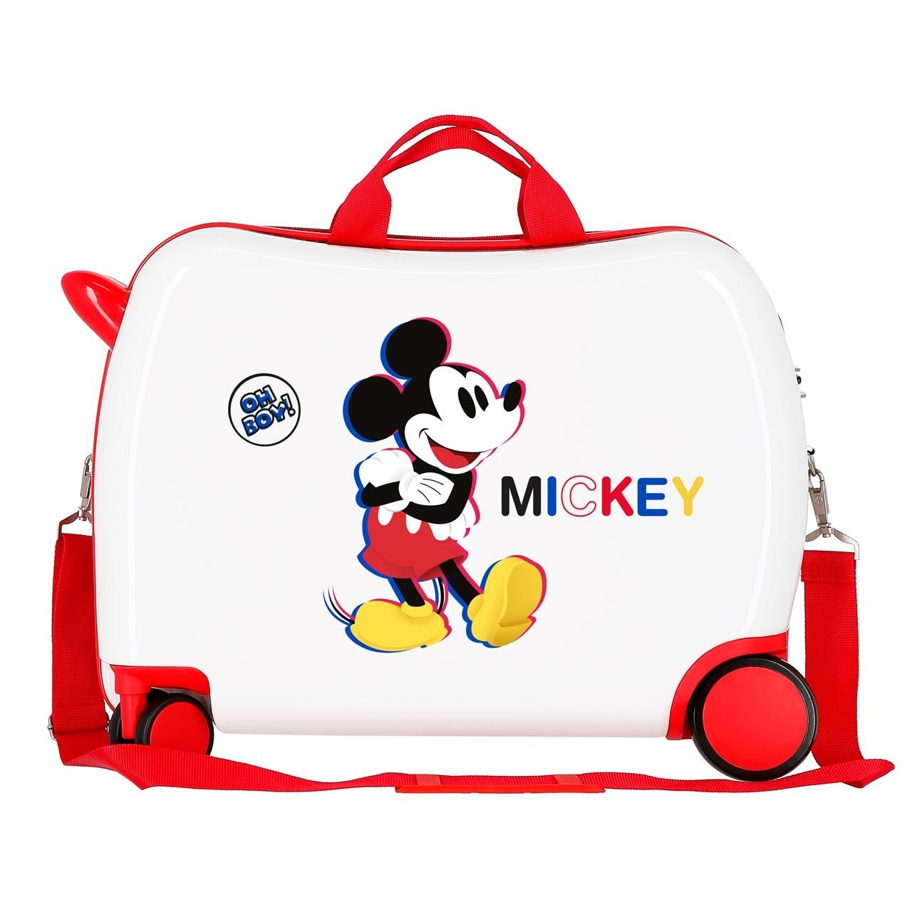 Mickey 3D Infant Maleta 2 multidirectional wheels