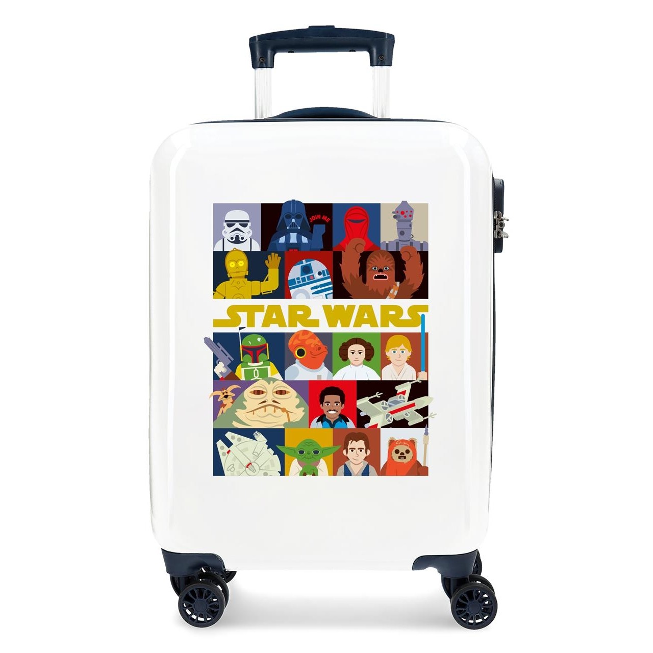 Cabin suitcase Rigid Star Wars Characters 55 cm