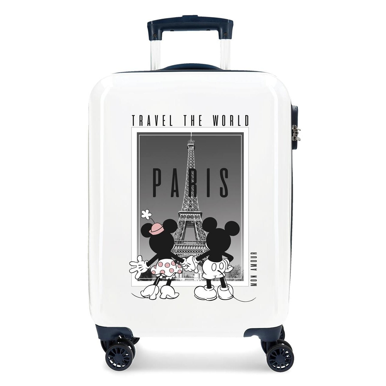 Cabin suitcase Rigid Minnie and Mickey Paris 55 cm