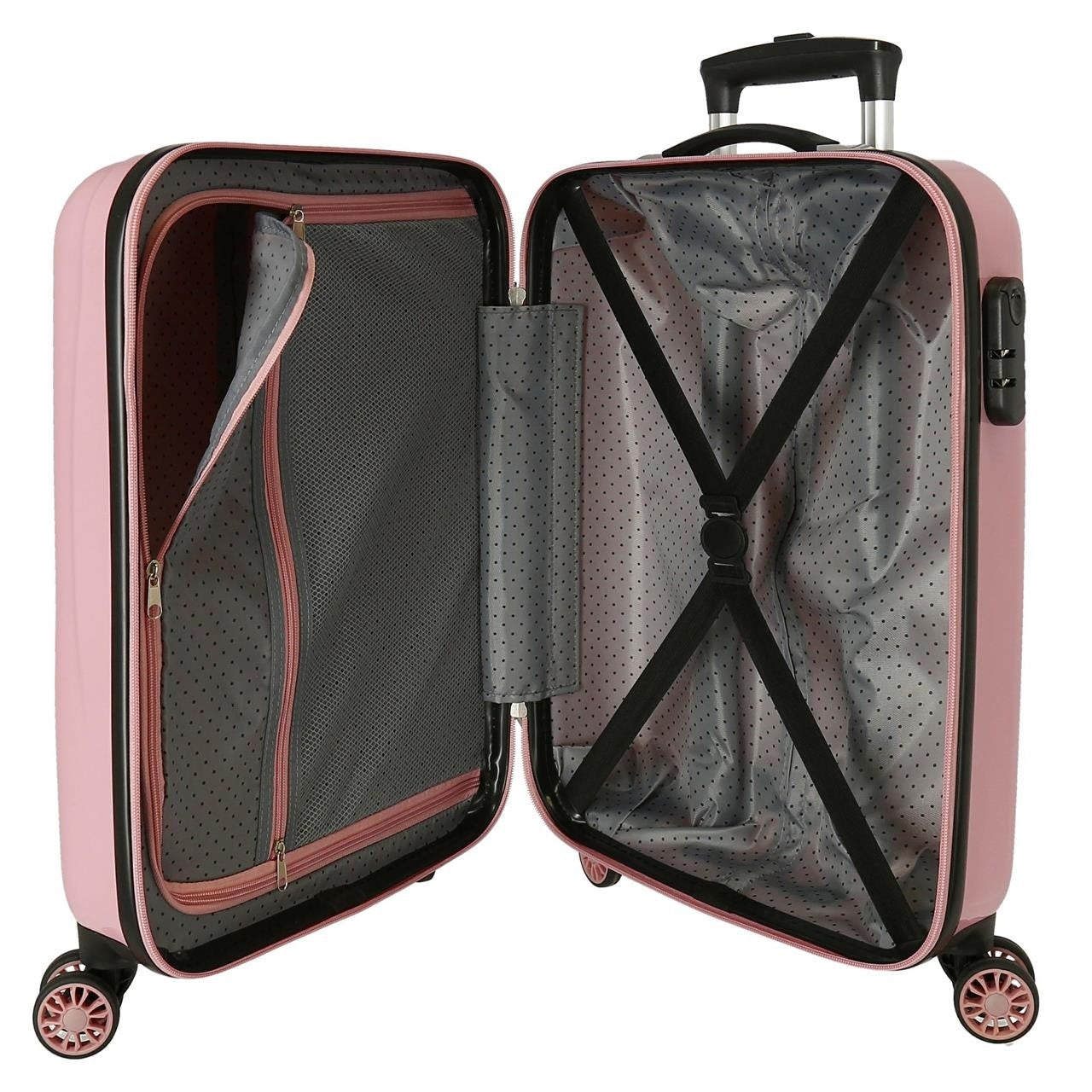 Cabin suitcase Rigid Minnie and Mickey Paris 55 cm