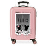 Cabin suitcase Rigid Minnie and Mickey Paris 55 cm