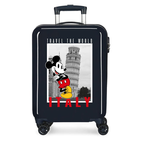 Cabin suitcase Rigid Mickey Italy 55 cm