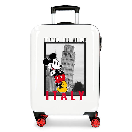 Cabin suitcase Rigid Mickey Italy 55 cm