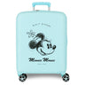 Cabin suitcase rigid Disney Minnie You Are Magic 55cm Turquo