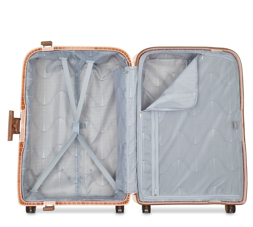 Big suitcase Delsey MONCEY RECYCLED MATERIAL WITH TSA 76CM