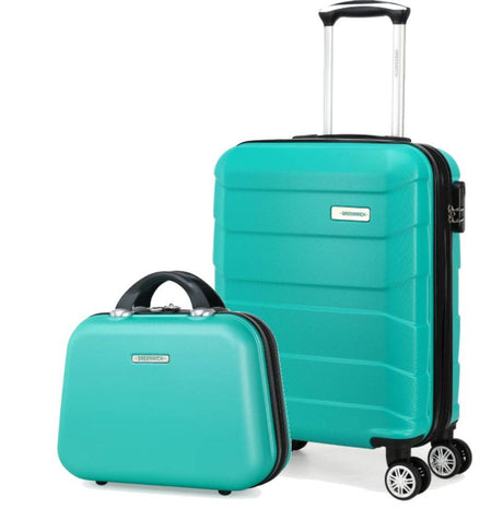 Extensible small suitcase set and bagpest bag Greenwich