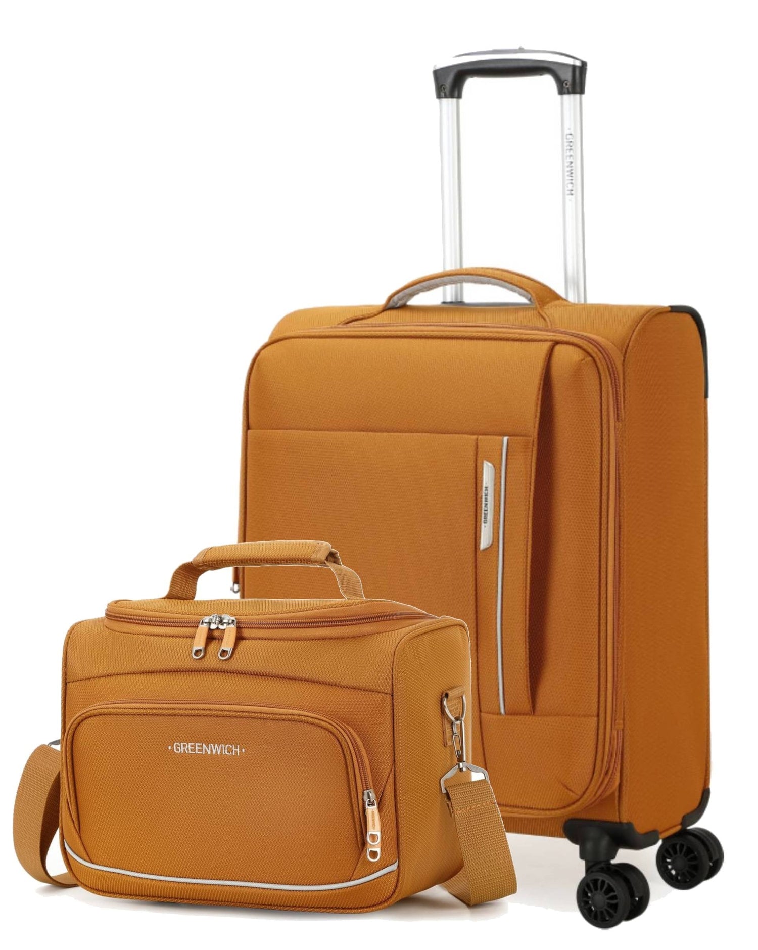 GREENWICH Set of Cabin suitcase Eco-Reycled Tunisz and bag