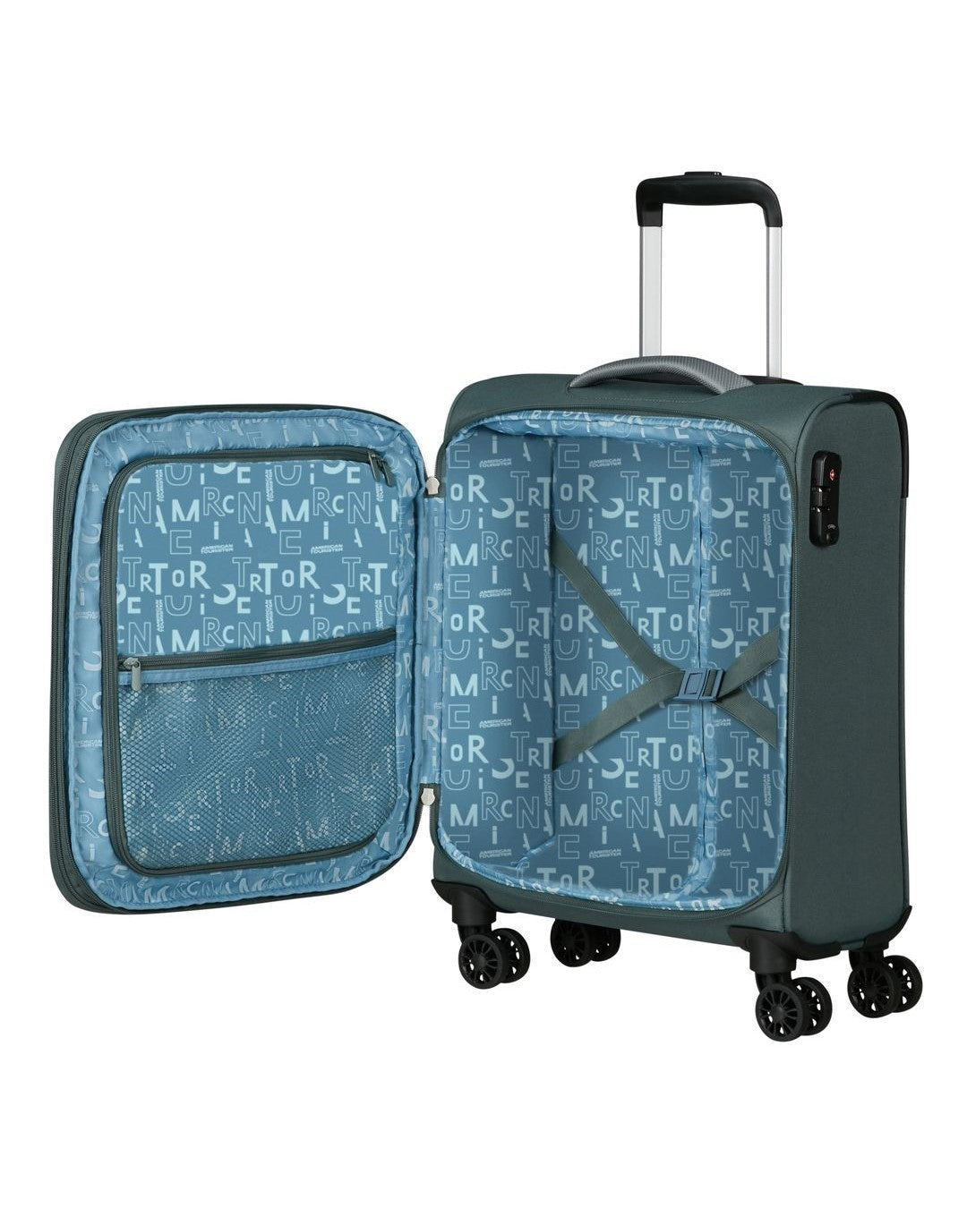 AMERICAN TOURISTER Miękka walizka 55 cm lewej walizki