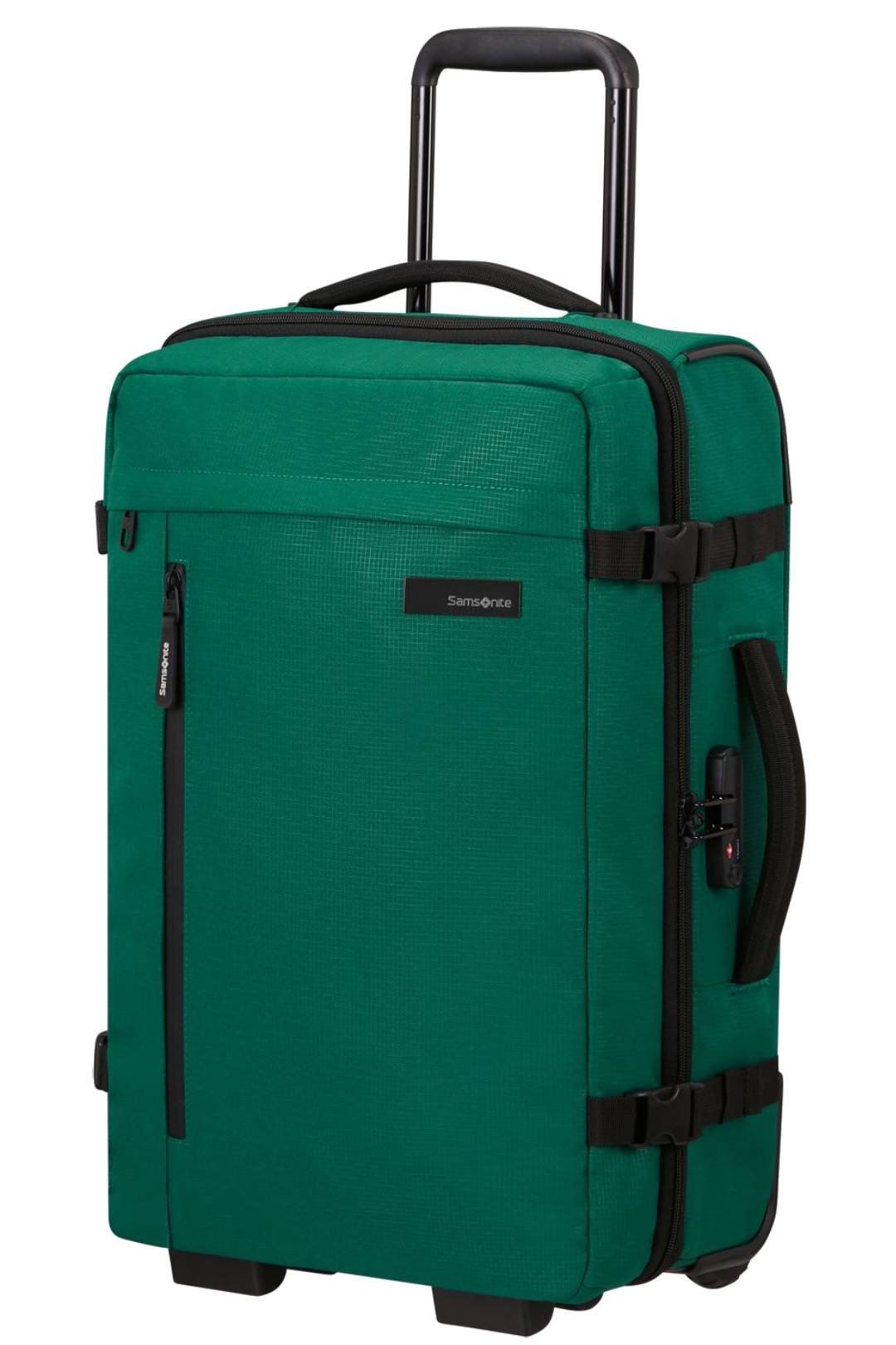 SET ROADER MALETA DE CABINA 55 CM Y MOCHILA PARA PORTÁTIL M - 15.6" – JUNGLE GREEN