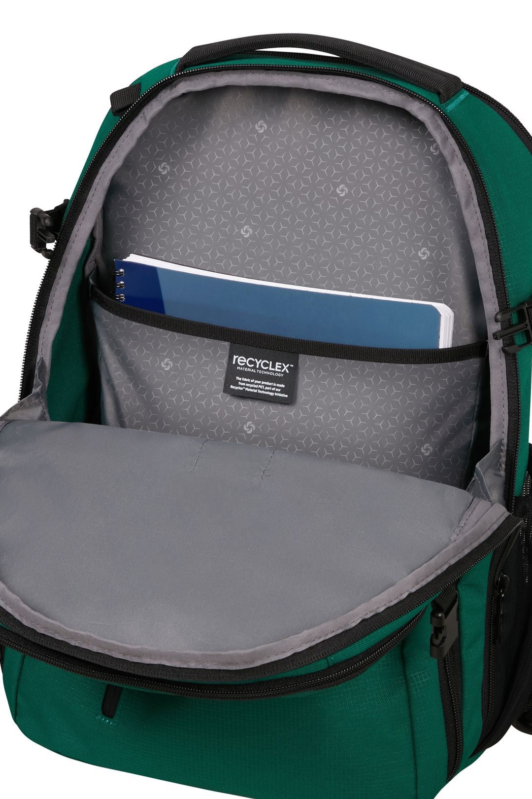 SET ROADER MALETA DE CABINA 55 CM Y MOCHILA PARA PORTÁTIL M - 15.6" – JUNGLE GREEN