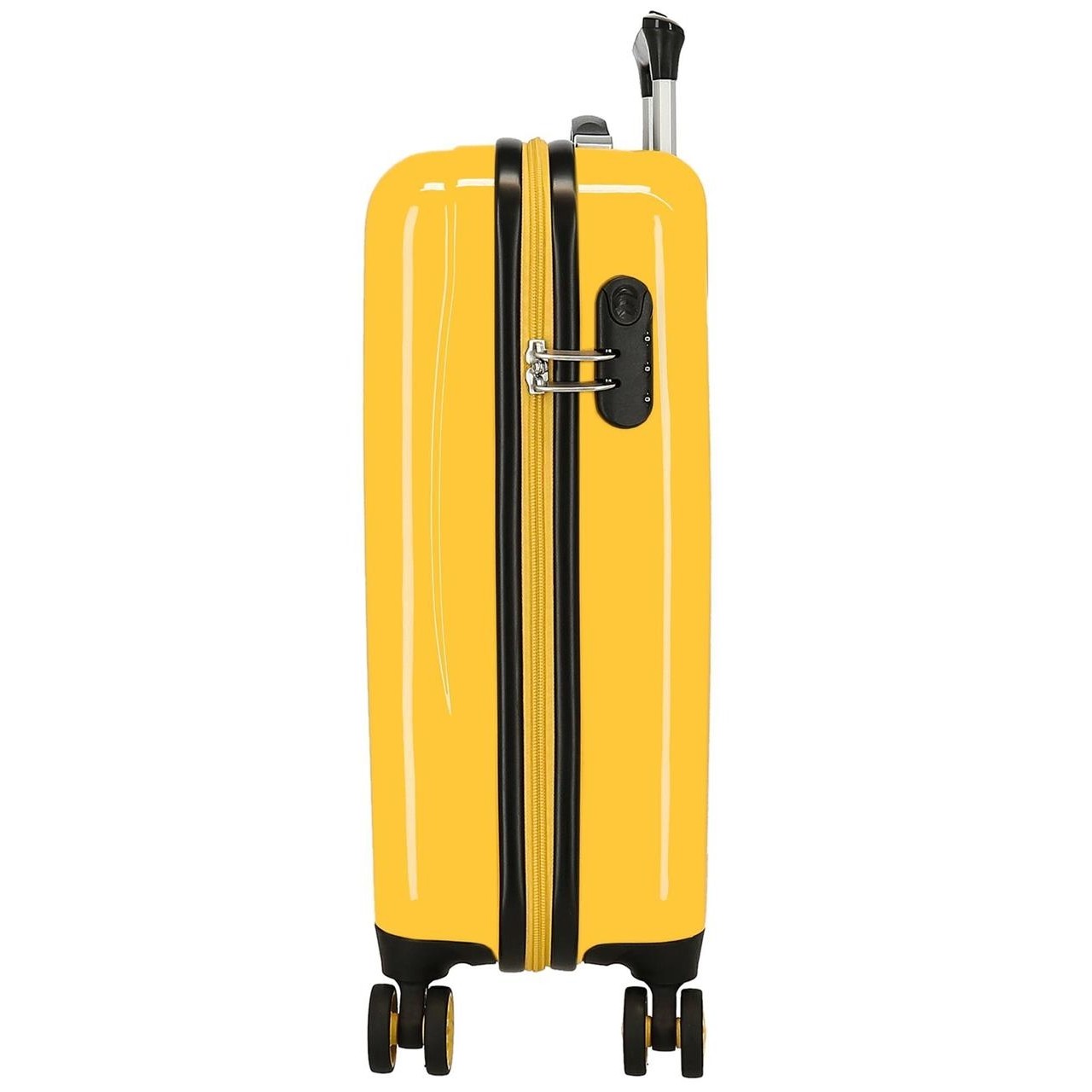 Cabin suitcase Rigid Mickey 3D 55cm White