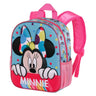 Small Pressing Backpack 3D Minnie Mouse Wishful