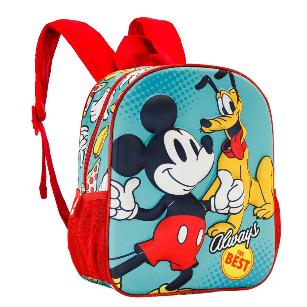 Small Press Backpack 3D Mickey Mouse Best