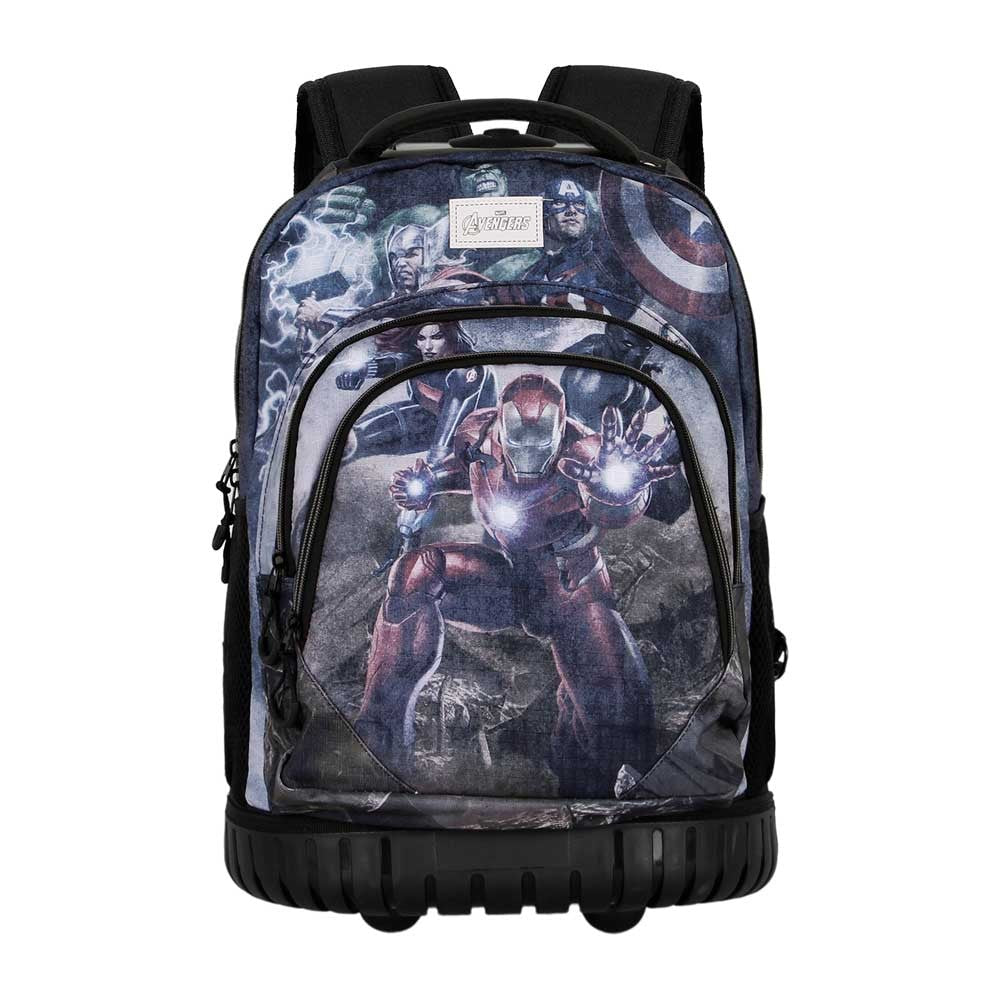 School backpack with GTS FAN wheels the avengers troupe