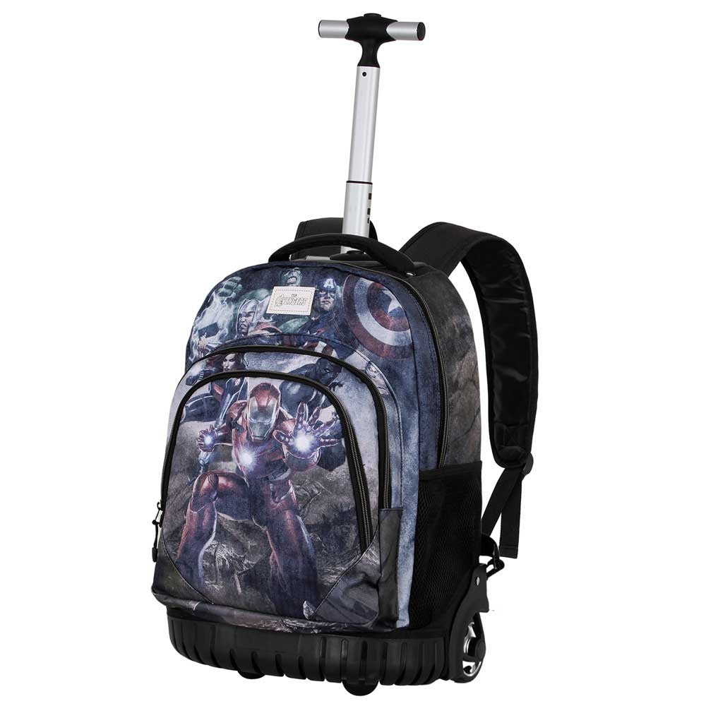 School backpack with GTS FAN wheels the avengers troupe