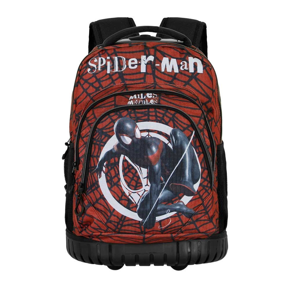 Zaino scolastico con le ruote GTS Fan Spiderman Blackspider